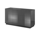 Cama sideboard 2D REJA graphite grey gloss/graphite grey gloss