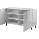 Cama sideboard 2D REJA white gloss/white gloss