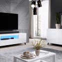 Cama sideboard 2D REJA white gloss/white gloss
