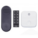 Yale Linus® Smart Lock (Black) + Bridge + Keyboard Kit