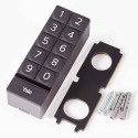 Yale Linus® Smart Lock (Black) + Bridge + Keyboard Kit