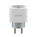 SAVIO WI-FI smart socket, 16A, AS-01, White