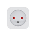 SAVIO WI-FI smart socket, 16A, AS-01, White