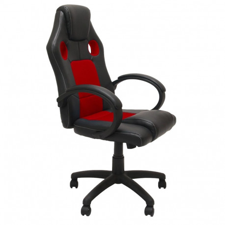 Topeshop FOTEL ENZO CZER-CZAR office/computer chair Padded seat Padded backrest