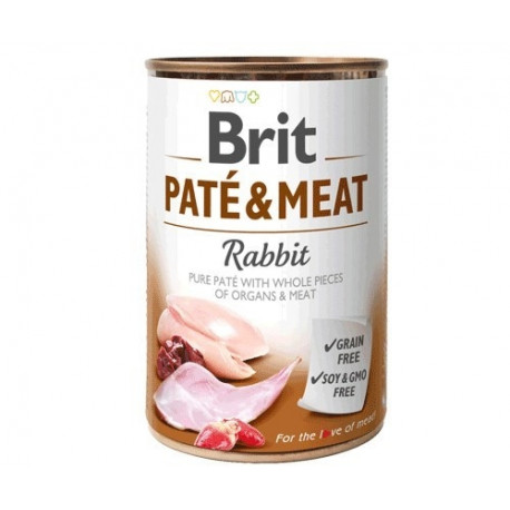 BRIT Paté & Meat küülikuga – 400g