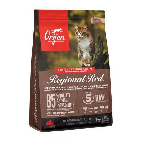ORIJEN Regional Red Cat - dry cat food - 1,8kg