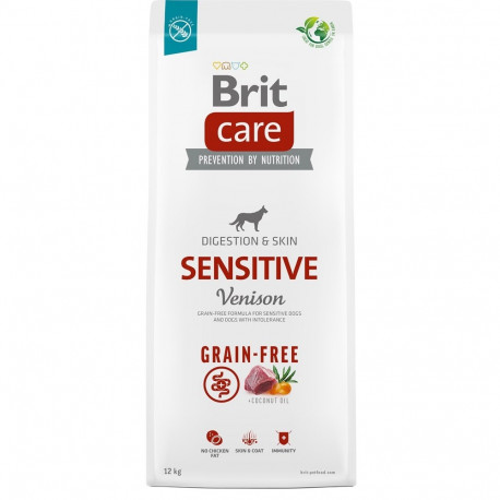 BRIT Care Sensitive Venison - dry dog food - 12 kg