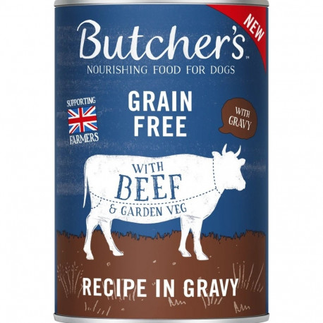BUTCHER'S Original Recipe in gravy Beef - Wet dog food - 400 g