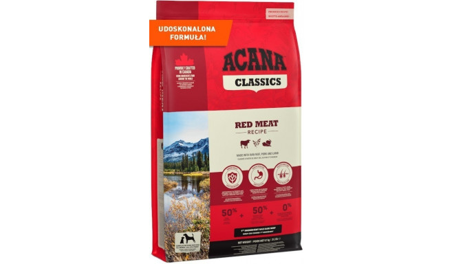 ACANA Classics Red Meat - kuiv koeratoit - 9,7 kg