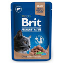 BRIT Premium Cat Liver Sterilised - wet cat food - 100g