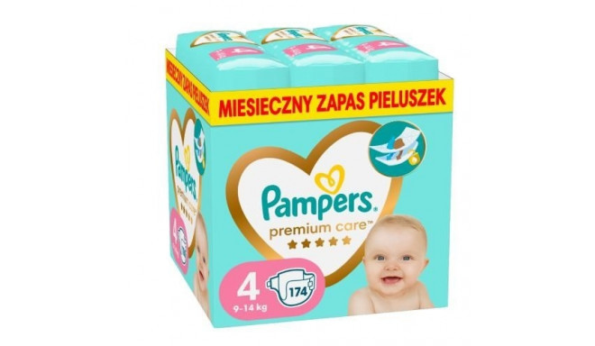 Pampers Premium Kuuvaru Kast Suurus 4, 8-14kg 174tk