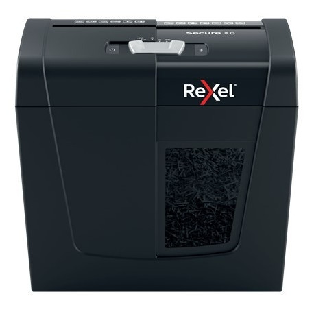 Rexel Secure X6 paper shredder Cross shredding 70 dB Black