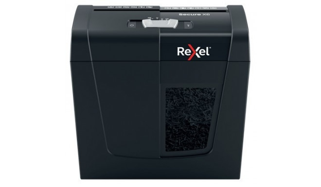 Rexel Secure X6 paper shredder Cross shredding 70 dB Black