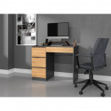 Desk MIJAS LEFT 98x51x76 cm Anthracite/Artisan