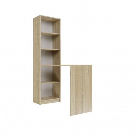Topeshop R50 SON Z BIURKIEM computer desk Oak colour