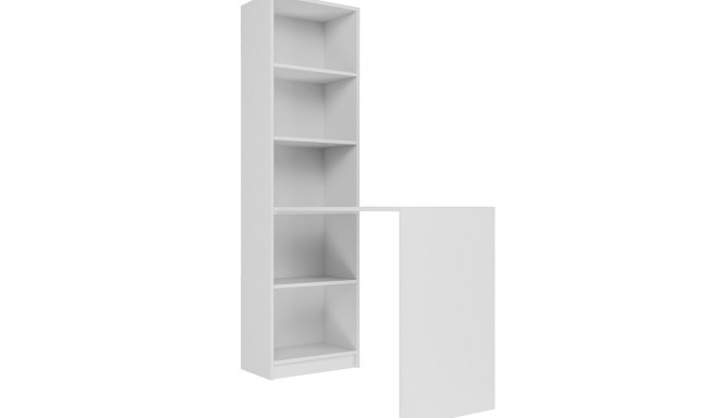 Topeshop R50 BIEL Z BIURKIEM arvutilaud Valge