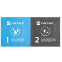 NATEC NSC-1797 equipment cleansing kit Universal Equipment cleansing wet & dry cloths