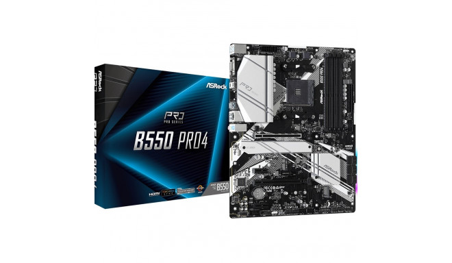 ASRock emaplaat B550 Pro4 AM4 ATX AMD B550