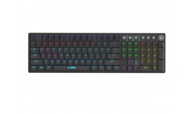 iBox AURORA K-6 keyboard Universal RF Wireless + Bluetooth QWERTY English Black
