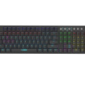 iBox AURORA K-6 keyboard RF Wireless + Bluetooth QWERTY English Black