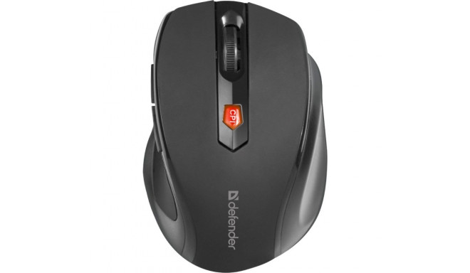 MOUSE DEFENDER ULTRA MM-315 RF BLACK OPTICAL 1600DPI 6P