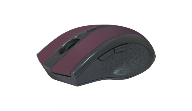 MOUSE DEFENDER ACCURA MM-665 RF MAROON 1600dpi 6P