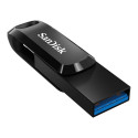 SanDisk Ultra Dual Drive Go USB flash drive 32 GB USB Type-A / USB Type-C 3.2 Gen 1 (3.1 Gen 1) Blac