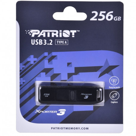 PARTIOT FLASHDRIVE Xporter 3 256GB Type A USB 3.2 mälupulk