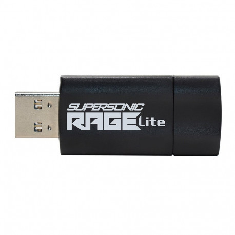 Patriot Memory Supersonic Rage Lite USB flash drive 64 GB USB Type-A 3.2 Gen 1 (3.1 Gen 1) Black, Bl