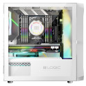 Logic computer case Portos ARGB Mini USB 3.0, white