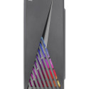 Aerocool computer case DELTABKV1 ATX RGB Front Full Side Window 12cm Fan, black