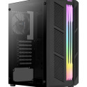 Aerocool arvutikorpus Prime Midi Tower, must