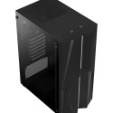 Aerocool arvutikorpus Mecha Midi Tower, must