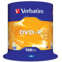 Verbatim DVD-R Matt Silver 4.7 GB 100 pc(s)