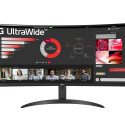 LG 34WR50QC-B computer monitor 86.4 cm (34") 3440 x 1440 pixels UltraWide Quad HD LCD Black