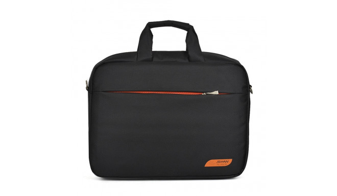 Addison 300715 notebook case 39.6 cm (15.6") Briefcase Black