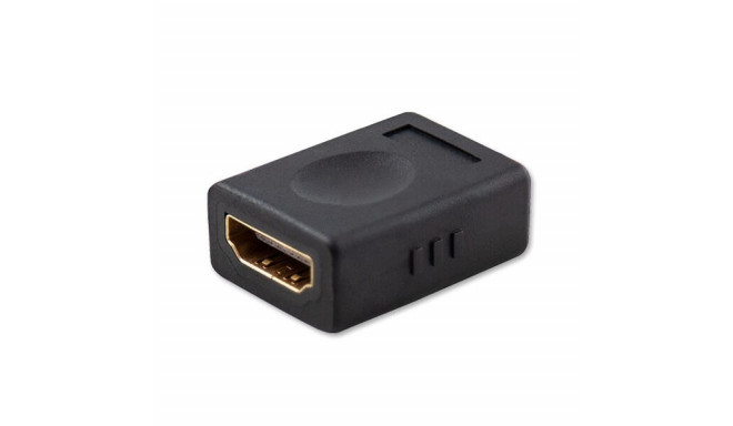 SAVIO HDMI (F) – HDMI (F) – Adapter, straight, barrel CL-111 Black