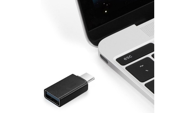 Gembird A-USB2-CMAF-01 cable gender changer USB Type-C USB Type-A Black