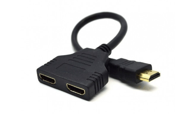 Gembird DSP-2PH4-04 HDMI cable HDMI Type A (Standard) 2 x HDMI Type A (Standard) Black