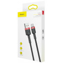 Baseus Cafule USB cable 2 m USB A USB C Black, Red