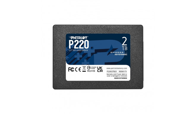 Patriot Memory P220 2TB 2.5" Serial ATA III