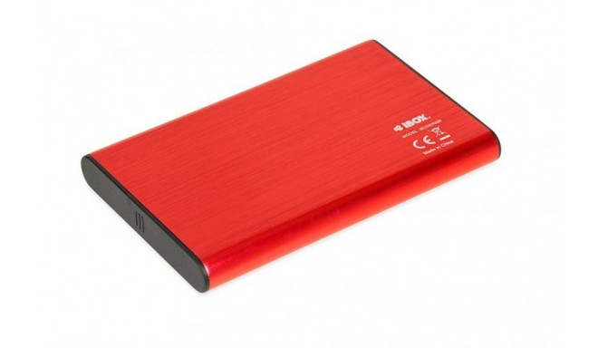 iBox HD-05 HDD/SSD enclosure Red 2.5"