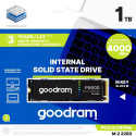 Goodram SSDPR-PX600-2K0-80 internal solid state drive M.2 2 TB PCI Express 4.0 3D NAND NVMe