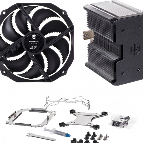 ENDORFY Fortis 5 Processor Air cooler 14 cm Black, Grey, Steel