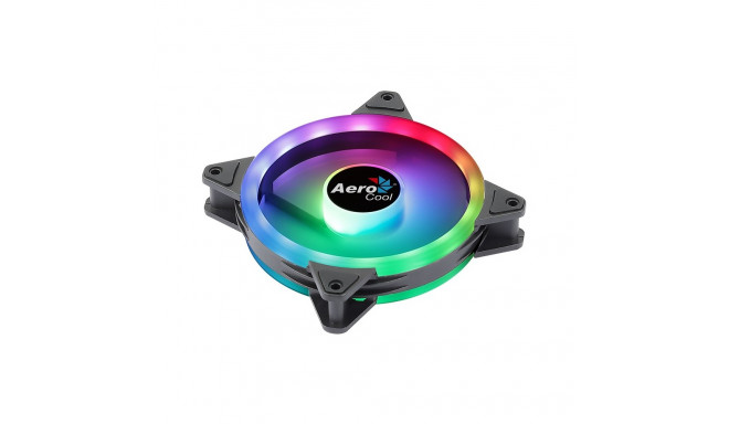 Aerocool Duo 12 ARGB 6-pin arvutikorpuse ventilaator 12 cm must
