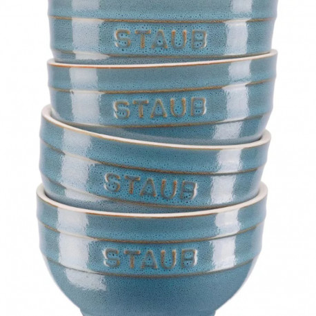 STAUB ümmargune kauss 40508-147-0 14 cm - 4-osaline komplekt