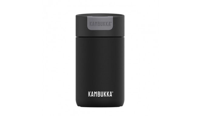 Kambukka Olympus 300ml Jet Black thermal mug