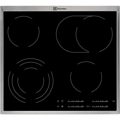 Electrolux EHF46547XK must integreeritud keraamiline 4 tsooniga