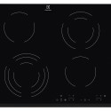 Electrolux EHF6343FOK hob Black Built-in 60 cm Ceramic 4 zone(s)