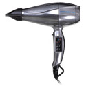 BaByliss hair dryer Pro Digital 2200W, grey/silver